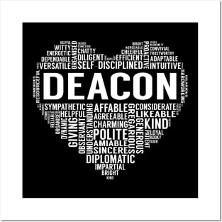 Deacon Heart Posters and Art